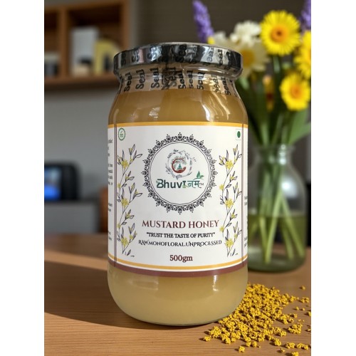 Mustard Honey | Raw | Unheated | Unprocessed