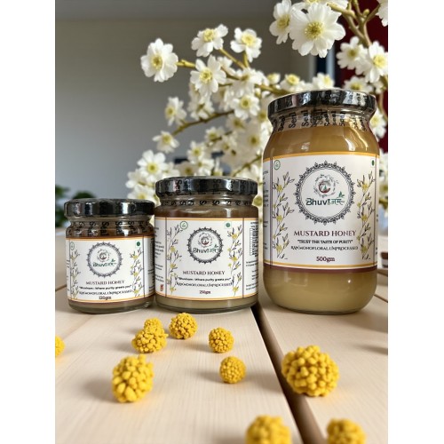 Mustard Honey | Raw | Unheated | Unprocessed