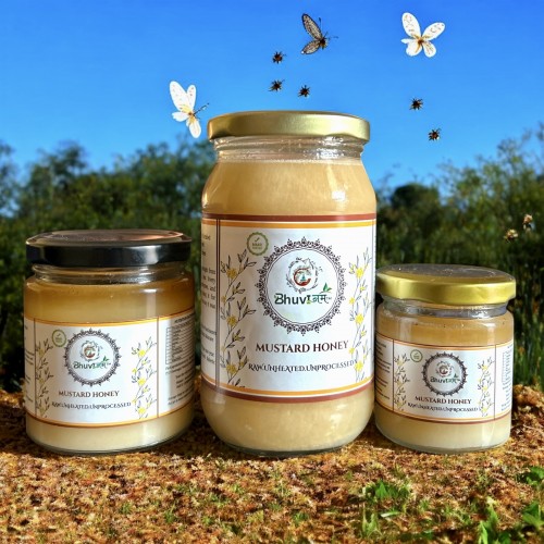 Mustard Honey | Raw | Unheated | Unprocessed
