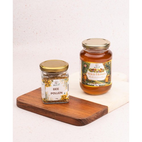 Wild Honey & Bee Pollen Combo